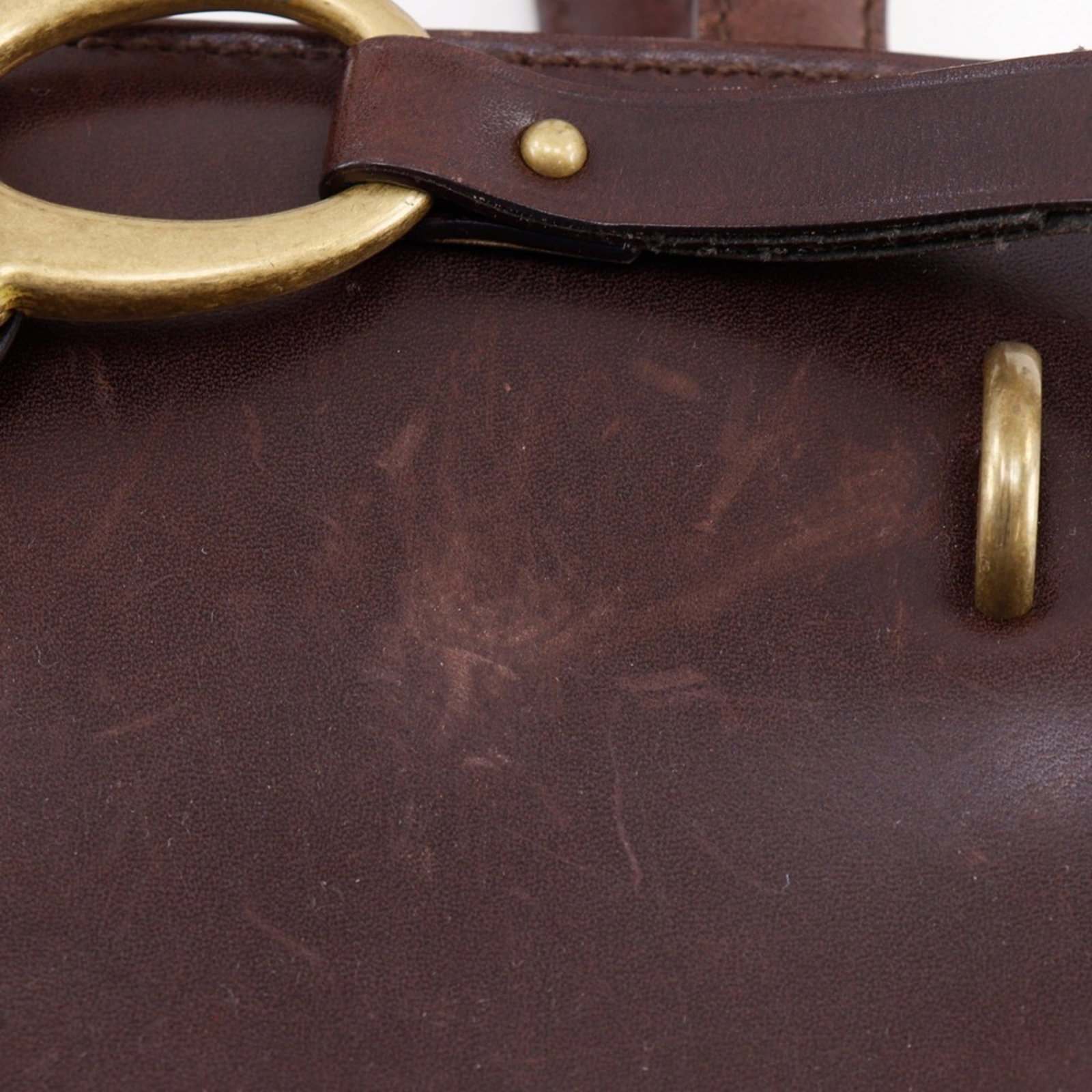 Tote Bag Leather Bally - 7