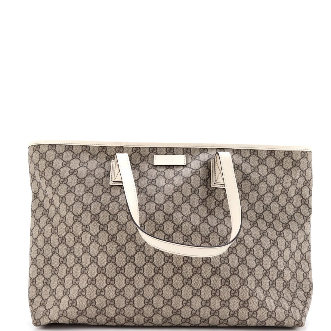 Gucci GG Coated Large Tote With Leather Canvas (1 of 6)