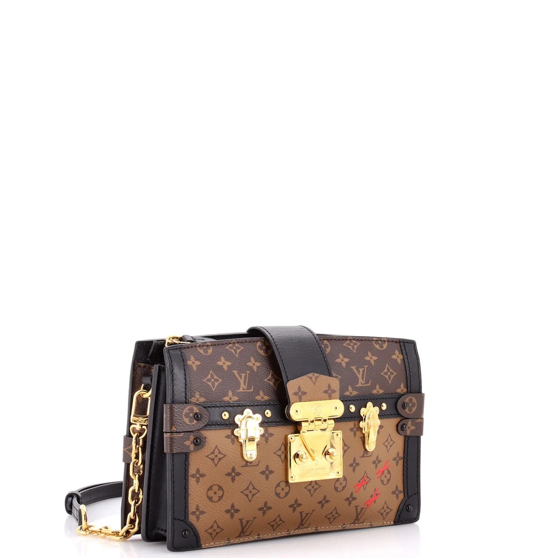 Canvas trunk clutch reverse monogram Louis Vuitton - 2