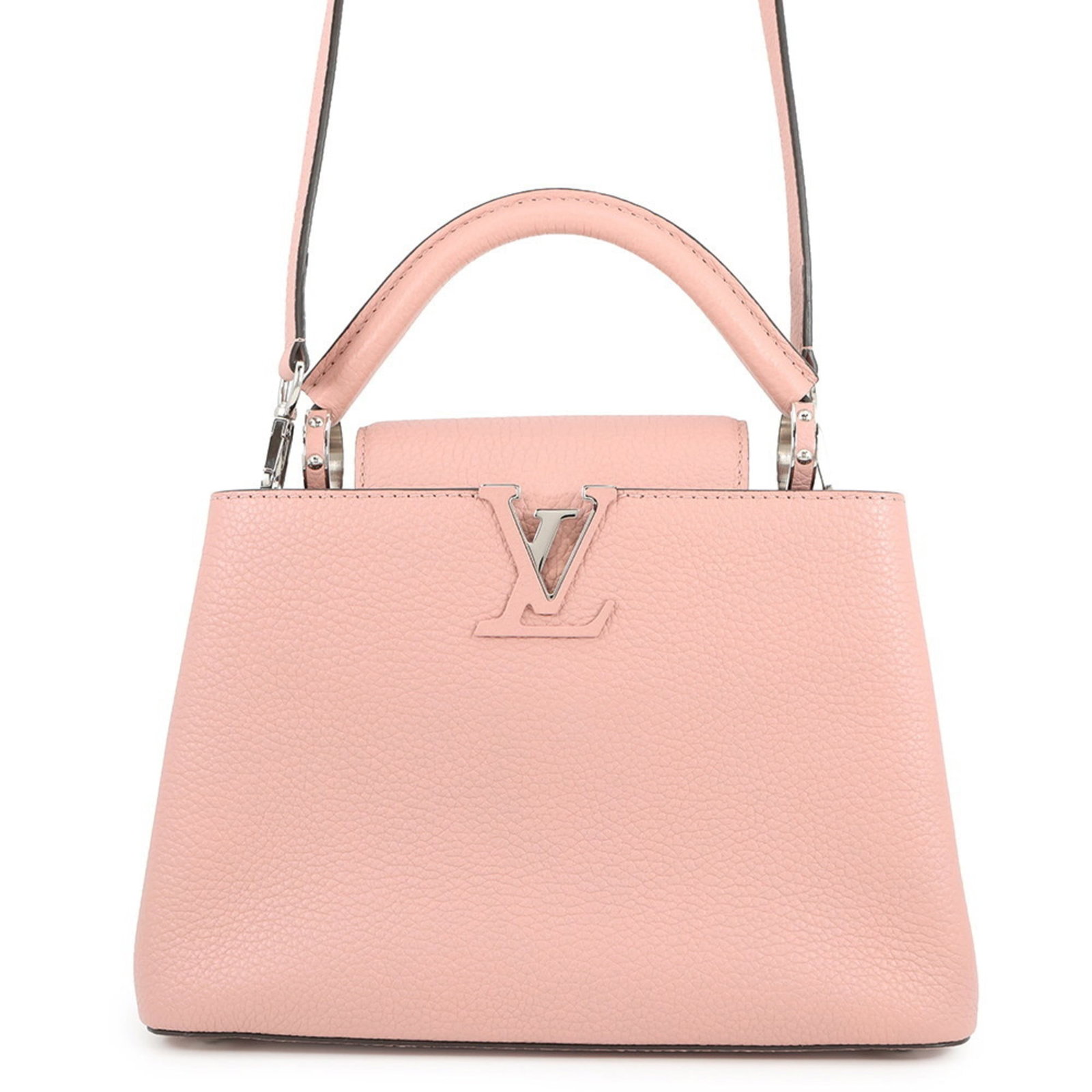 Louis Vuitton Handbag Shoulder Bag Leather: Louis Vuitton Handbag Shoulder Bag Leather The Louis Vuitton Handbag Shoulder Bag Leather features a classic design with Taurillon leather, offering a timeless look. Made from high-quality Magnolia le
