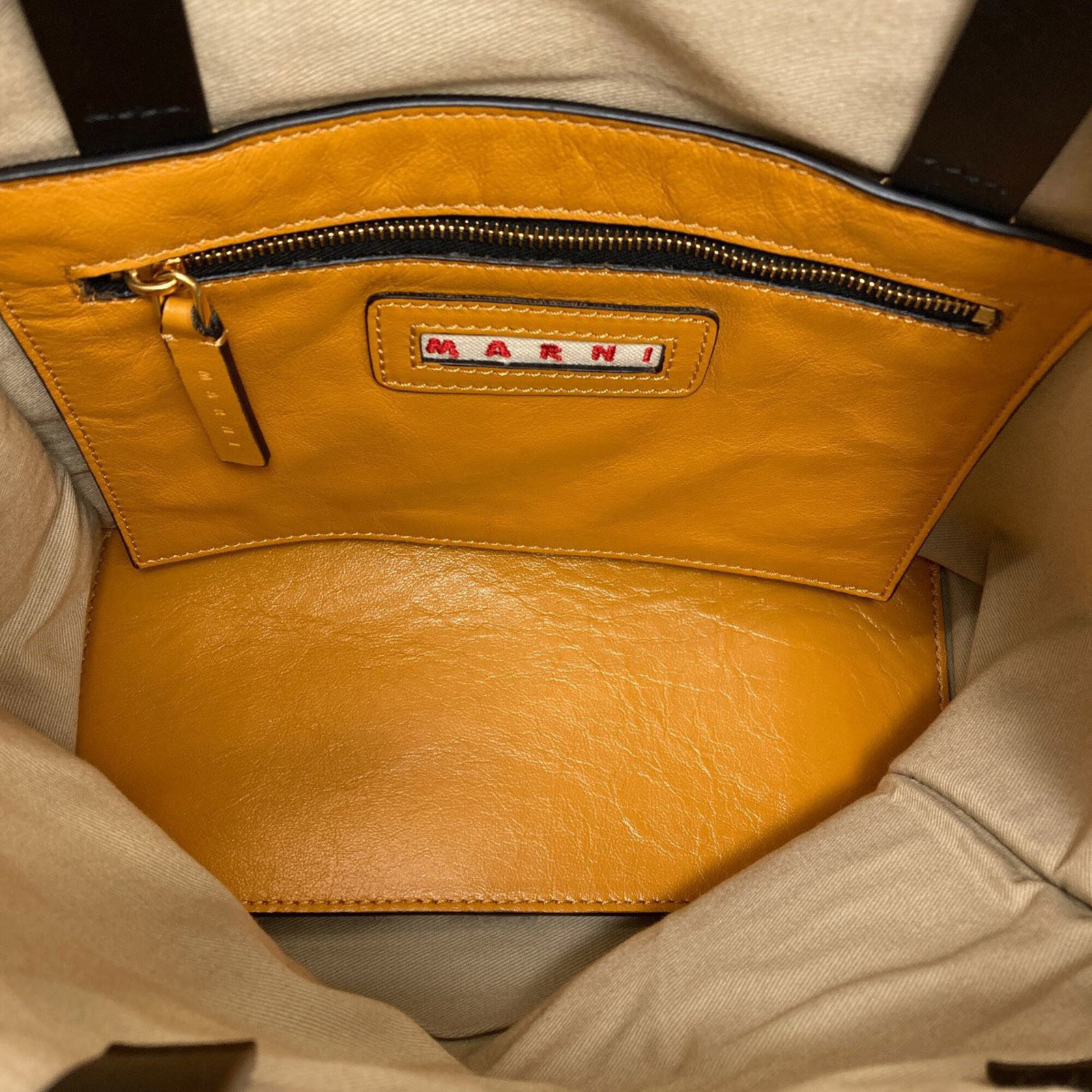 Handbag Leather Marni - 5