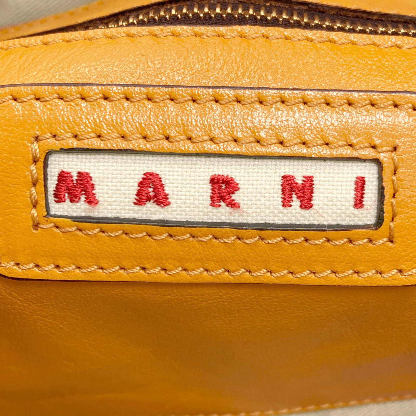 Handbag Leather Marni - 6