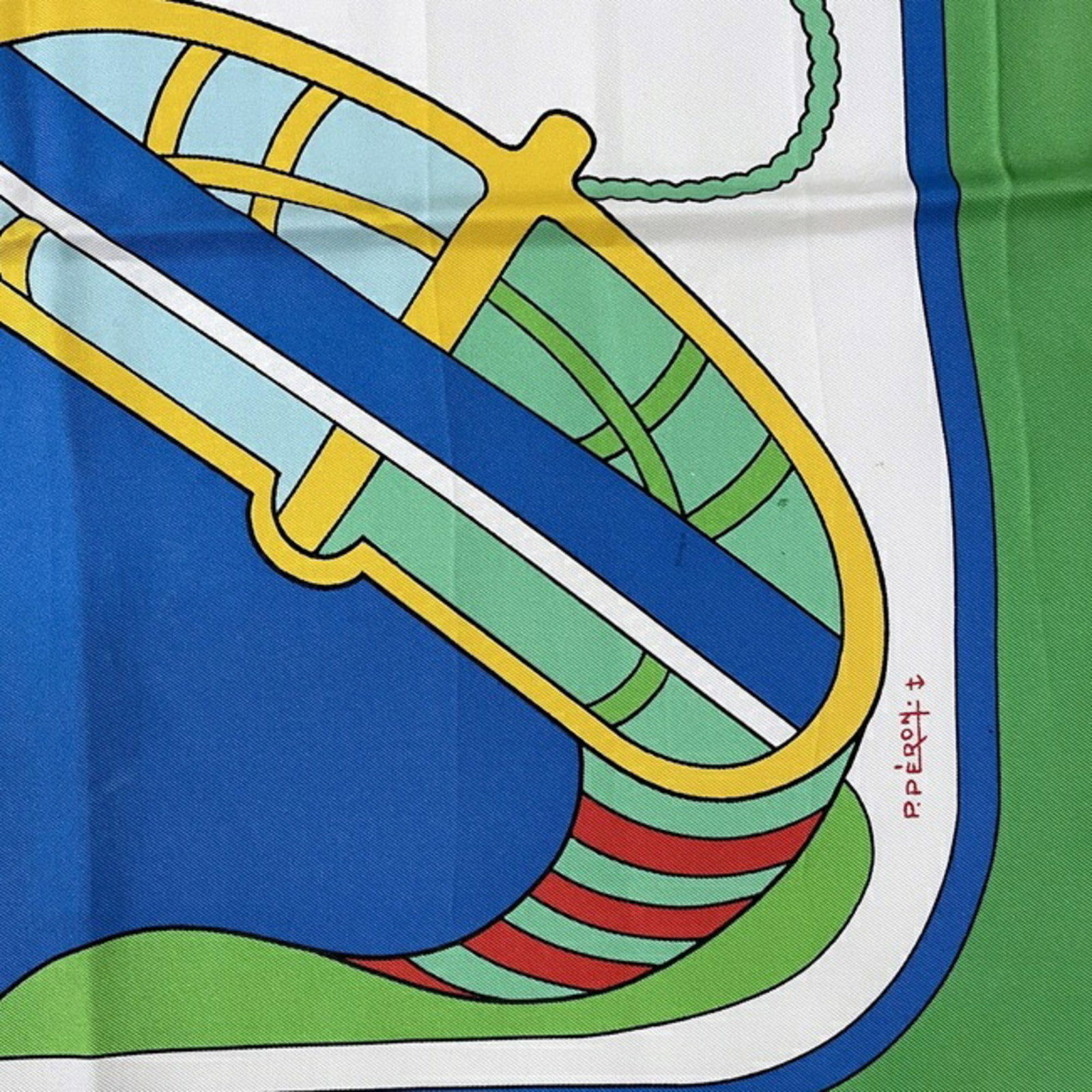 Silk scarf from Hermes - 6
