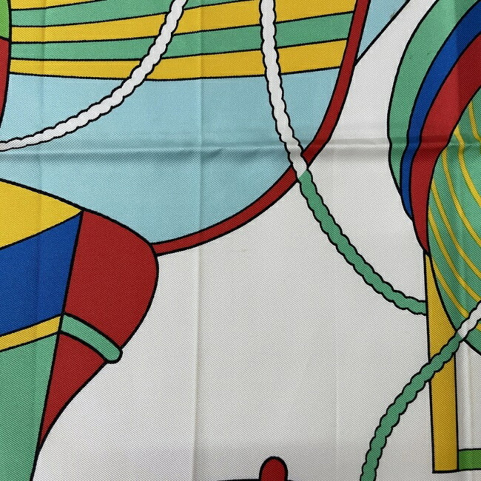 Silk scarf from Hermes - 8