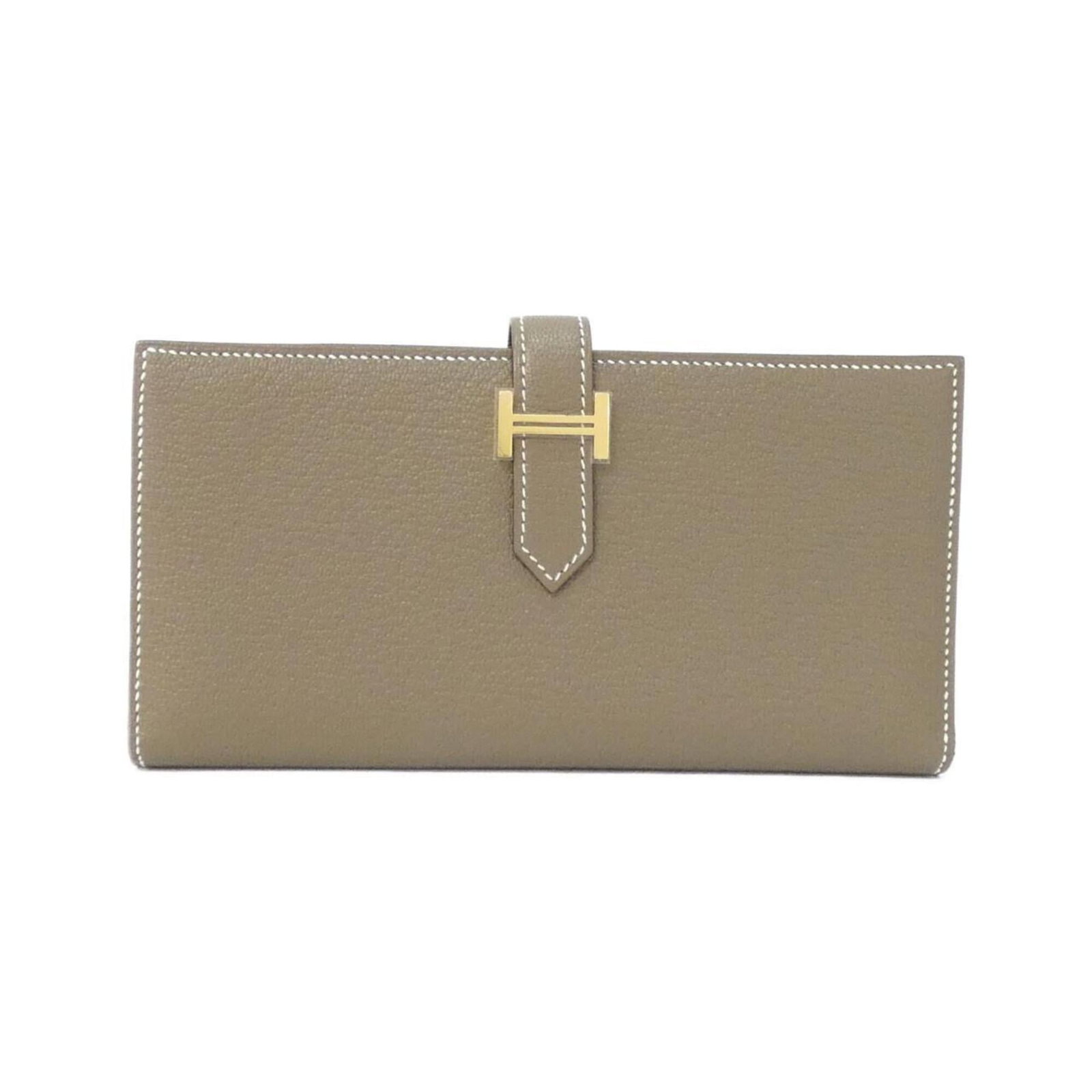 Chevre leather bi-fold wallet by Hermes (1 of 7)