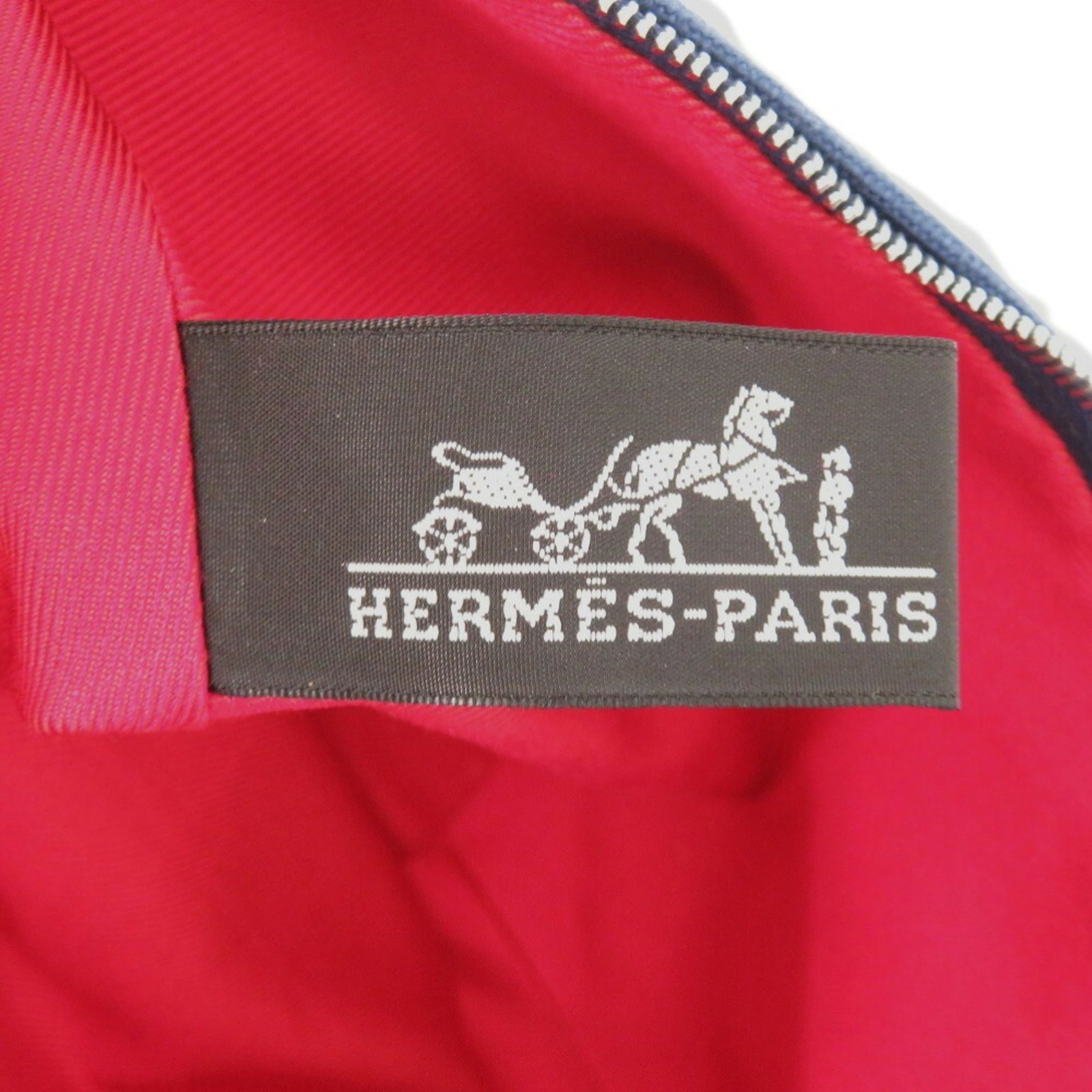 Canvas Cotton Pouch Hermes - 7