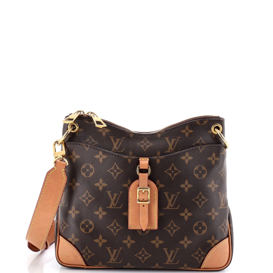 Louis Vuitton Canvas Monogram PM NM Handbag Odeon: Louis Vuitton Canvas Monogram PM NM Handbag Odeon Canvas Monogram PM NM Handbag Odeon features Louis Vuitton's iconic monogram pattern in brown canvas, with gold hardware accents. The cross-body