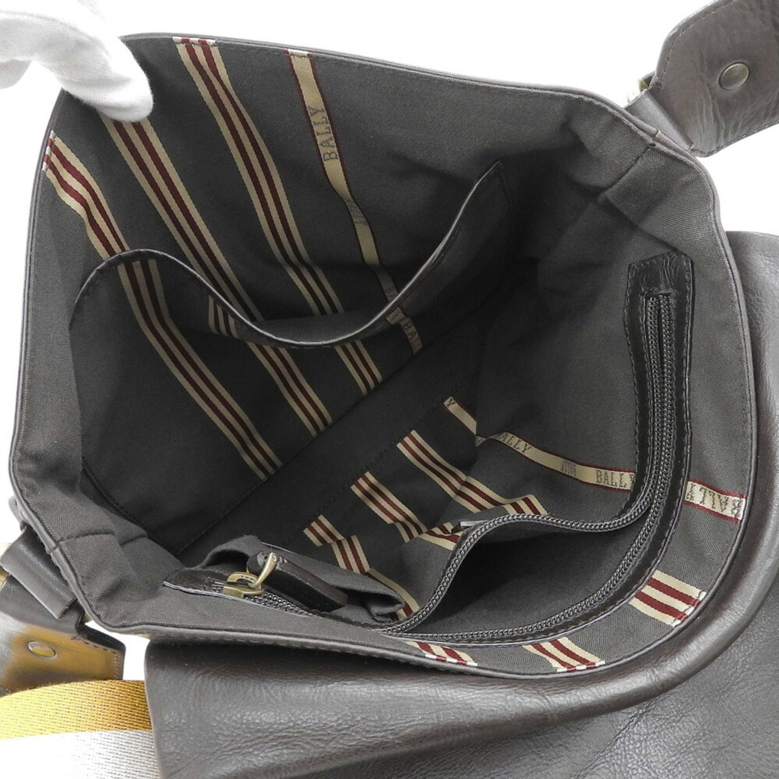 Shoulder Bag Leather Bally - 3