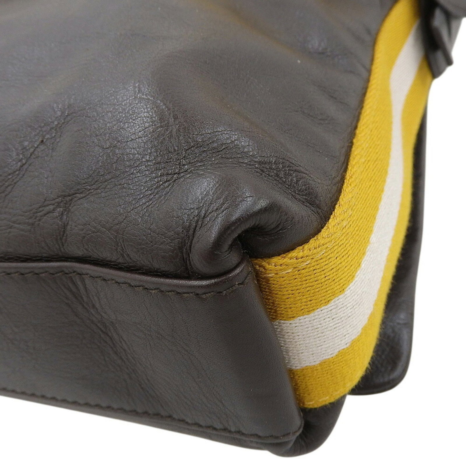 Shoulder Bag Leather Bally - 4