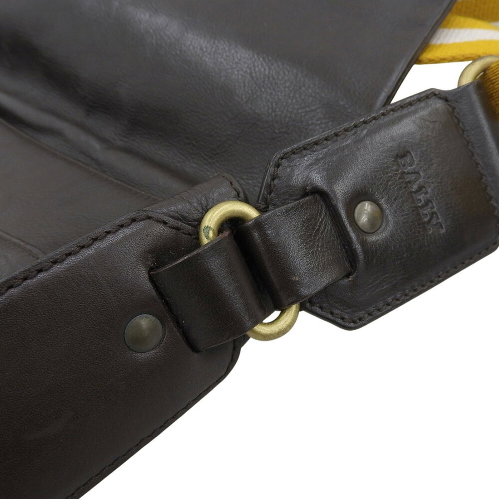 Shoulder Bag Leather Bally - 8