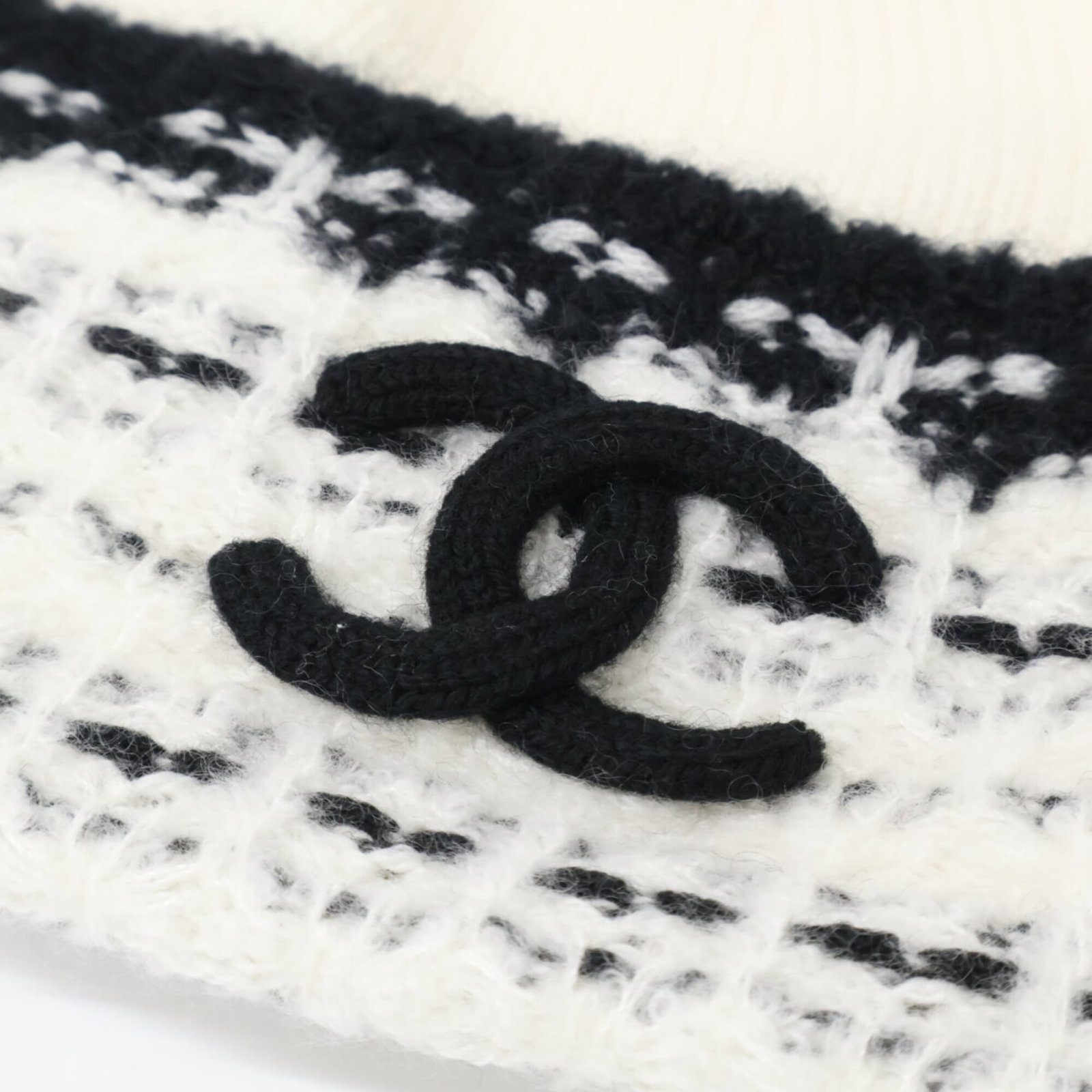 Hat Knit Wool by Chanel - 9
