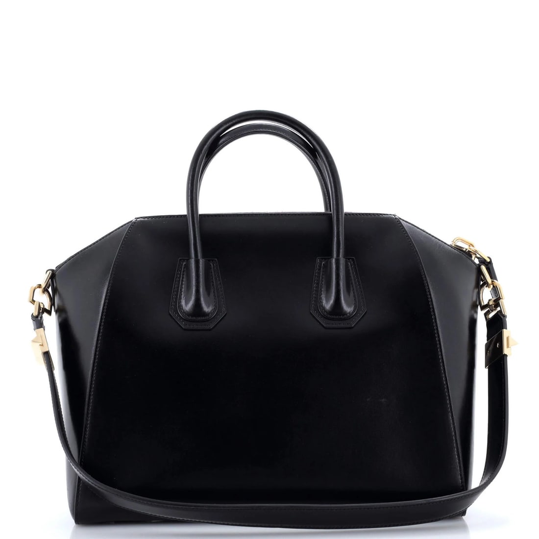 Glazed leather medium bag from Givenchy - 3