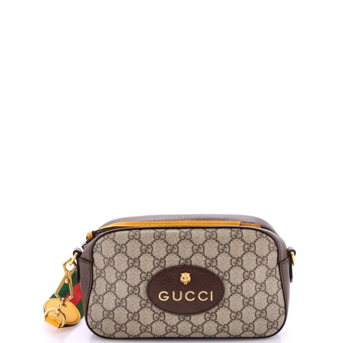 Gucci Coated Canvas Neo Messenger Bag Camera Vintage GG (1 of 5)