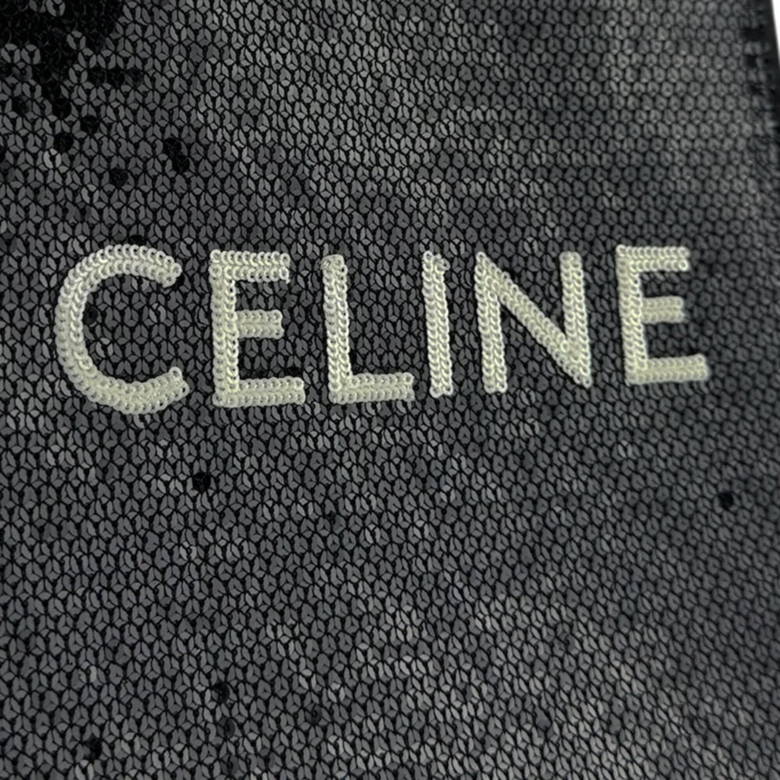 Spangles leather shoulder bag Celine - 12