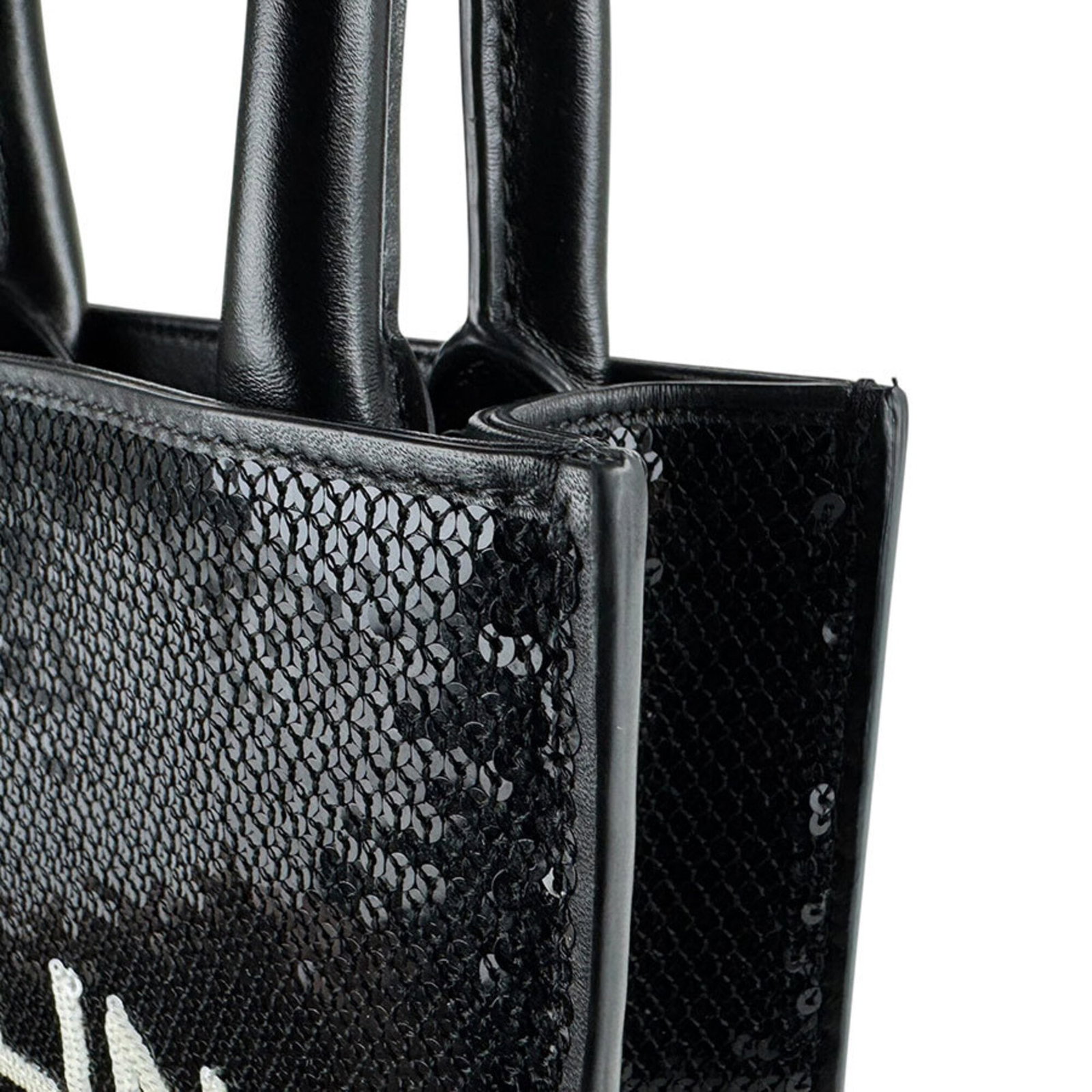 Spangles leather shoulder bag Celine - 7