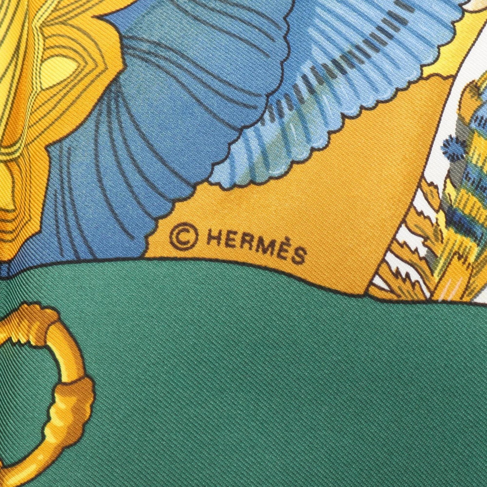 Silk scarf from Hermes - 2