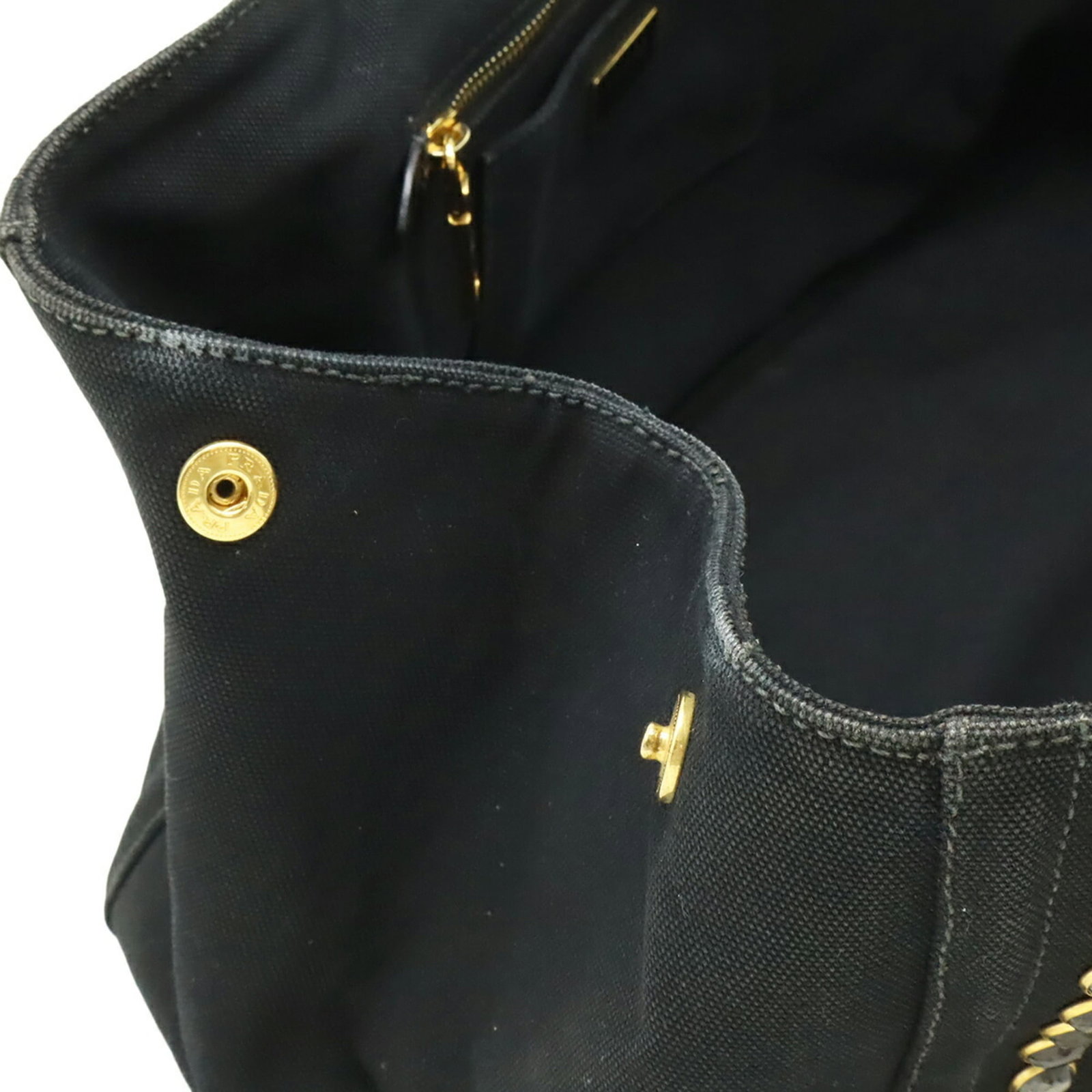 Canvas bag tote Prada - 6
