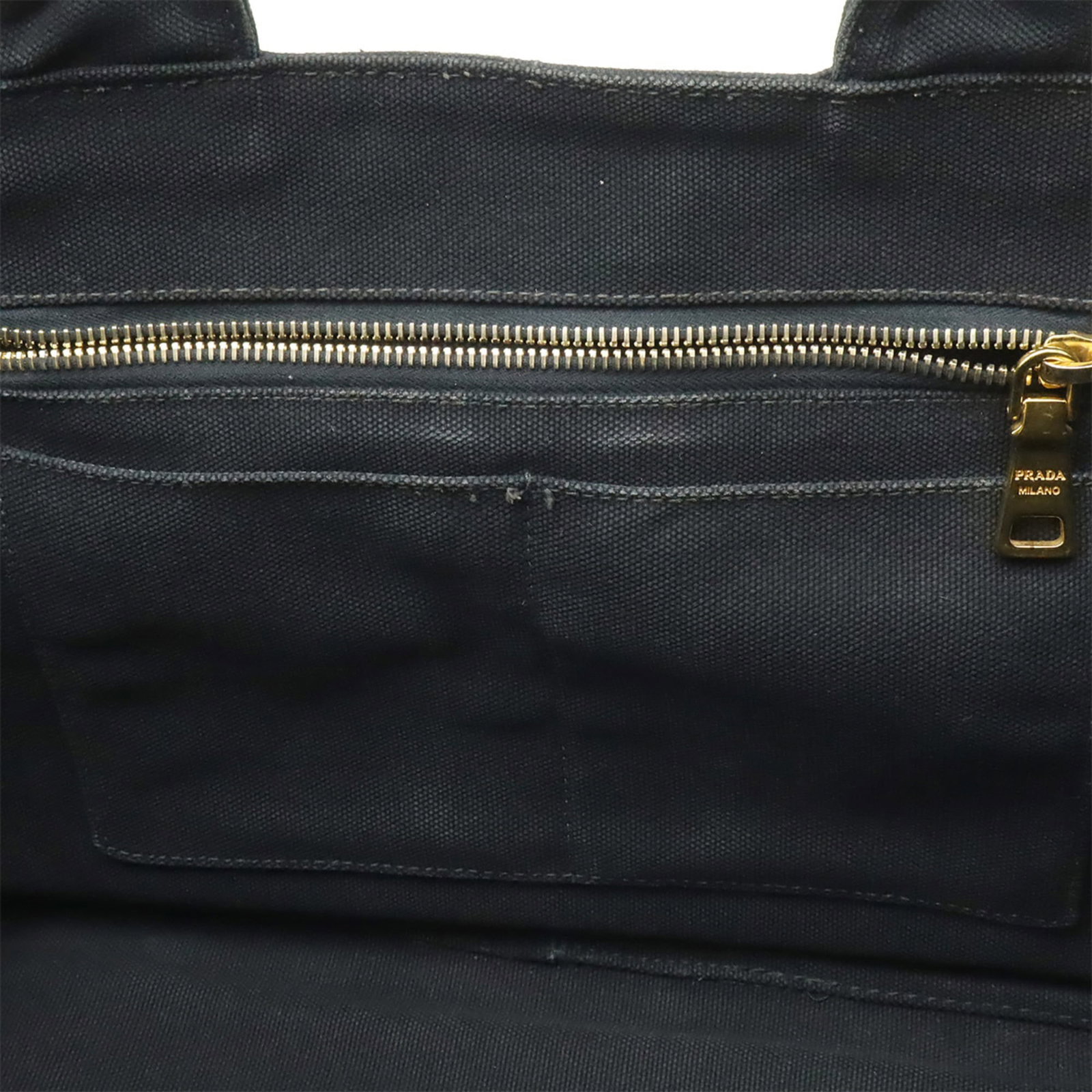 Canvas bag tote Prada - 8