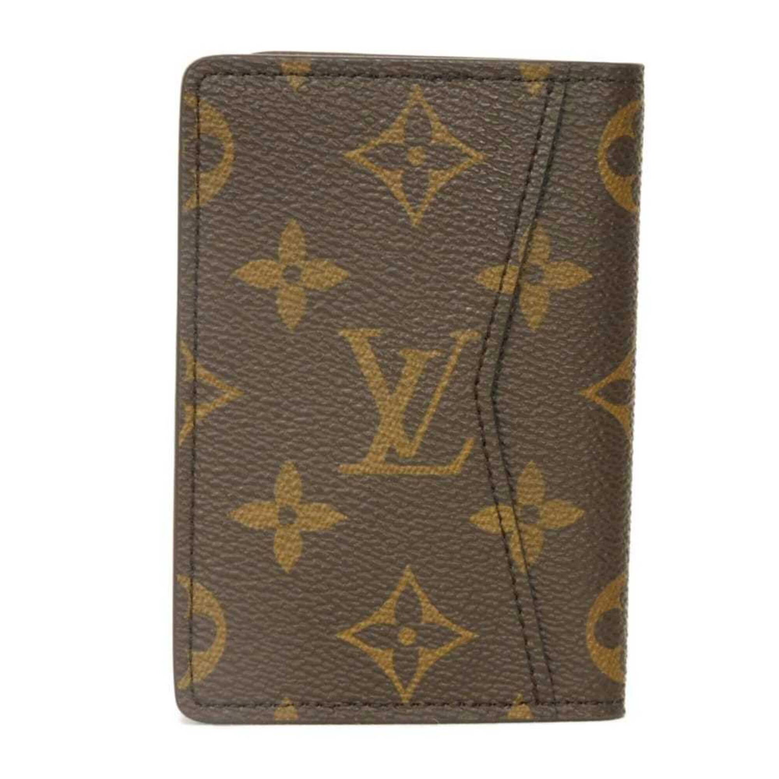 Louis Vuitton Card Case Monogram Eclipse Canvas Leather - 3