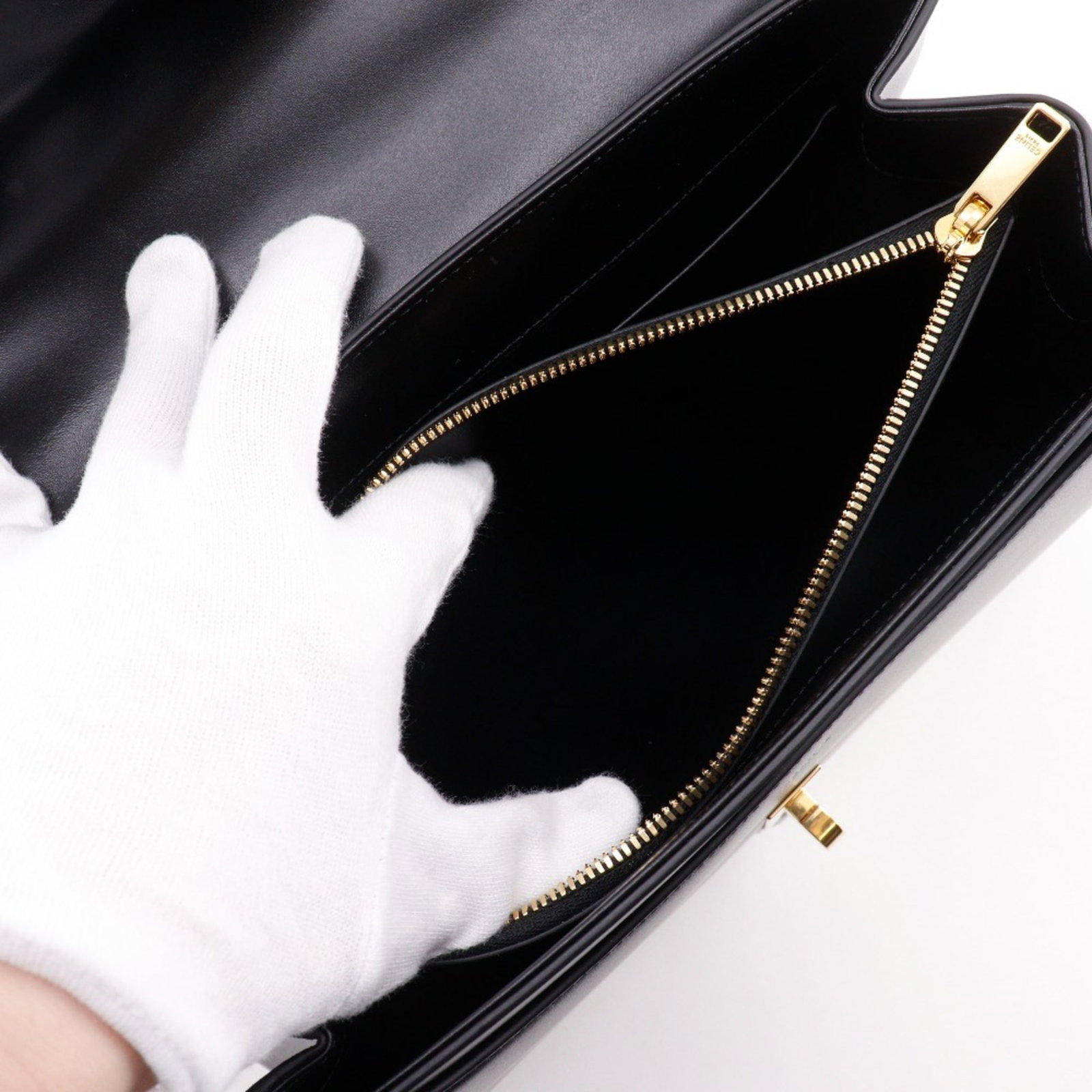 Handbag Leather by Celine - 7