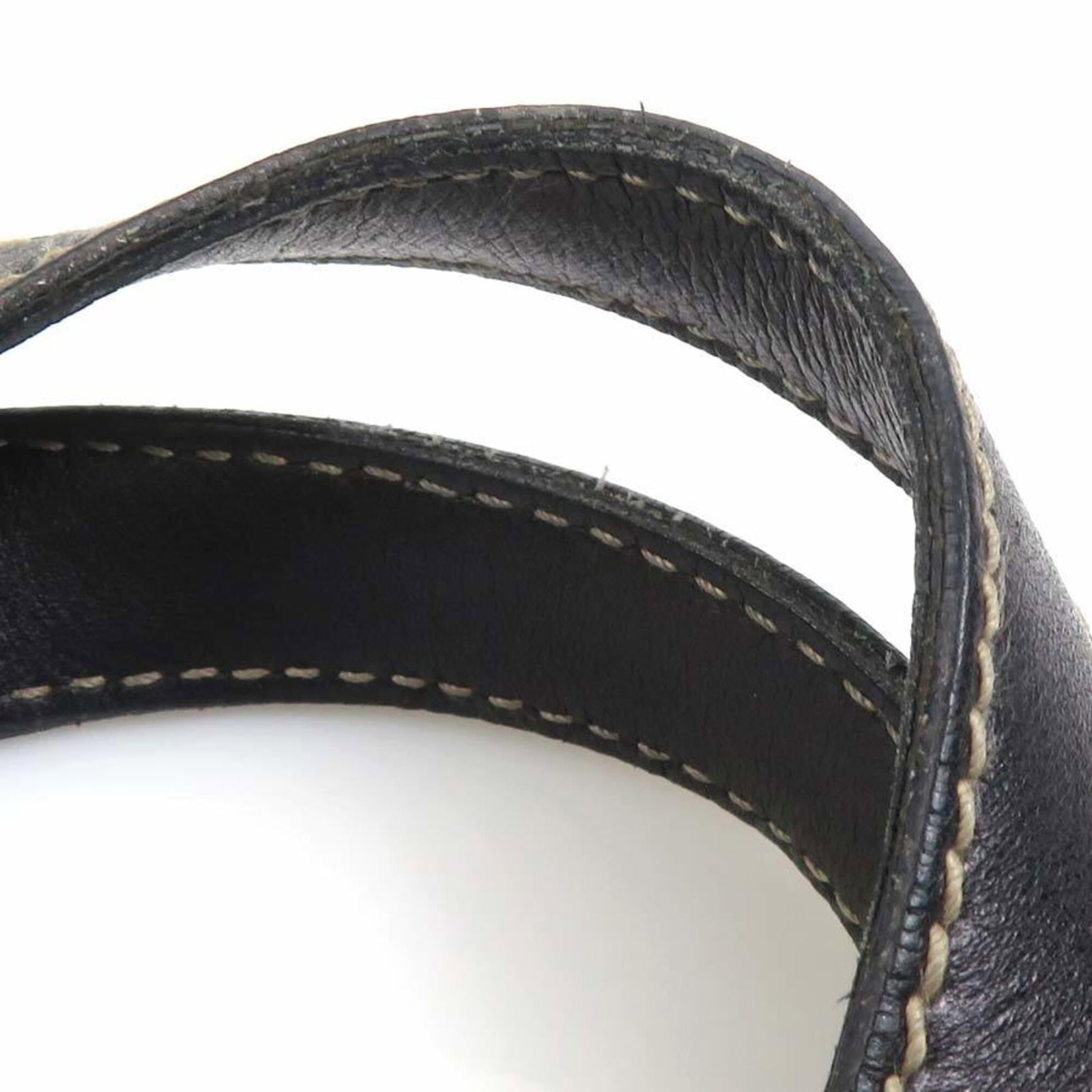 Canvas leather handbag - 13
