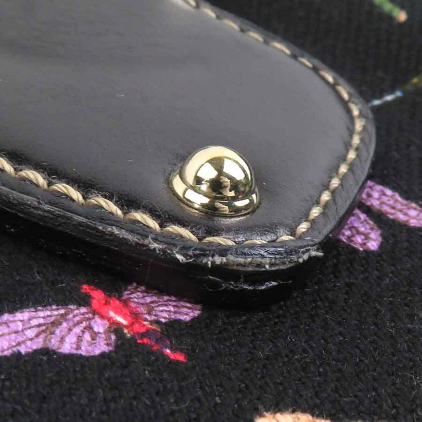 Canvas leather handbag - 9