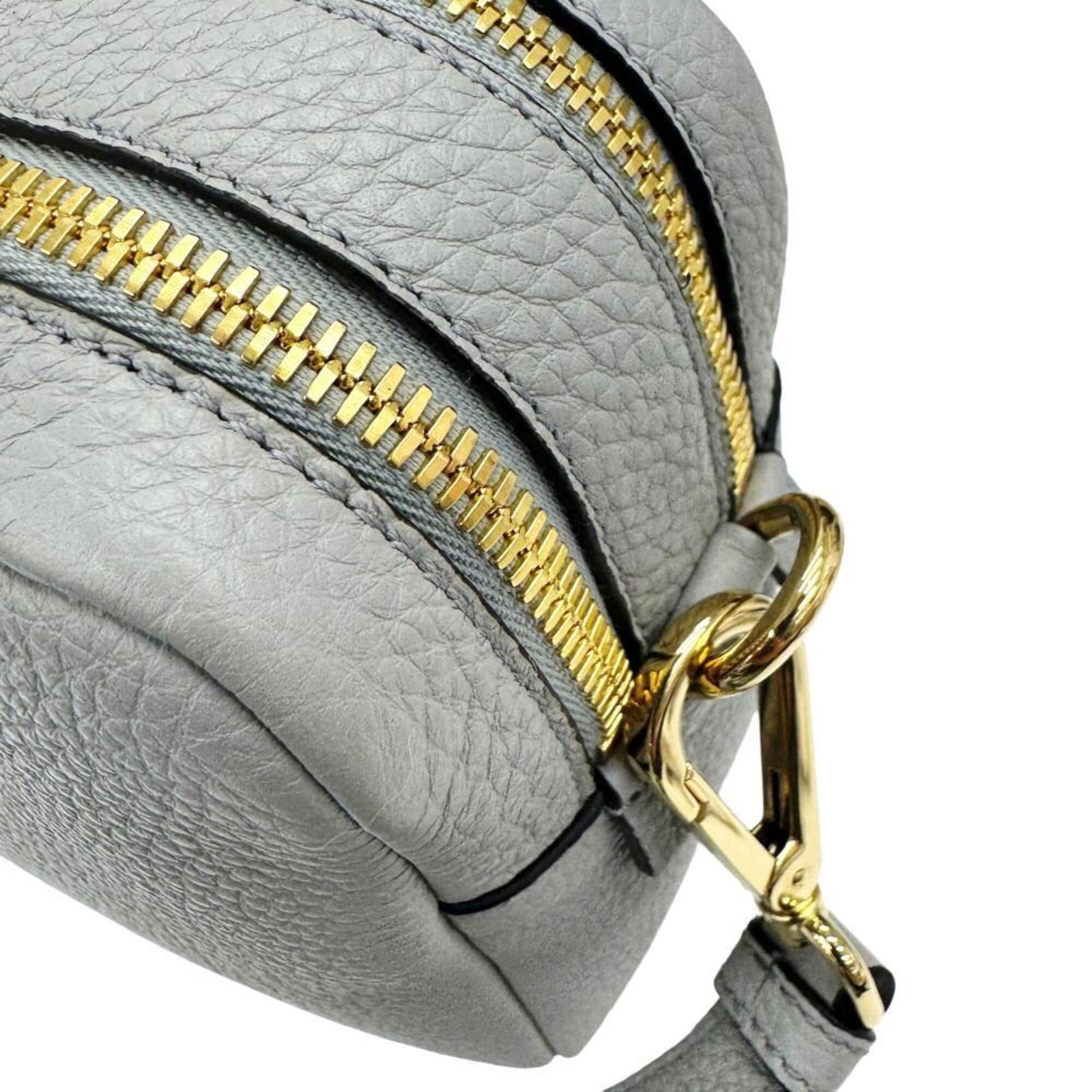 Leather Shoulder Bag Prada - 11
