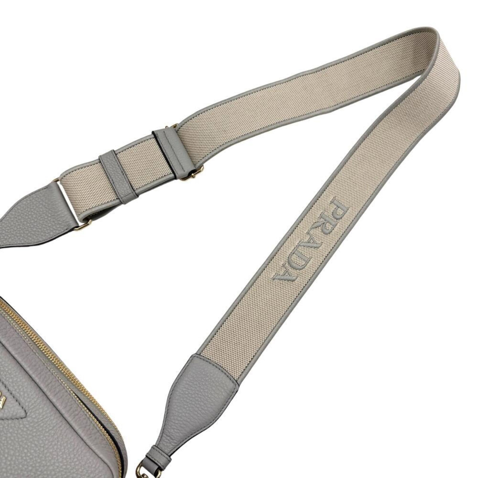 Leather Shoulder Bag Prada - 13