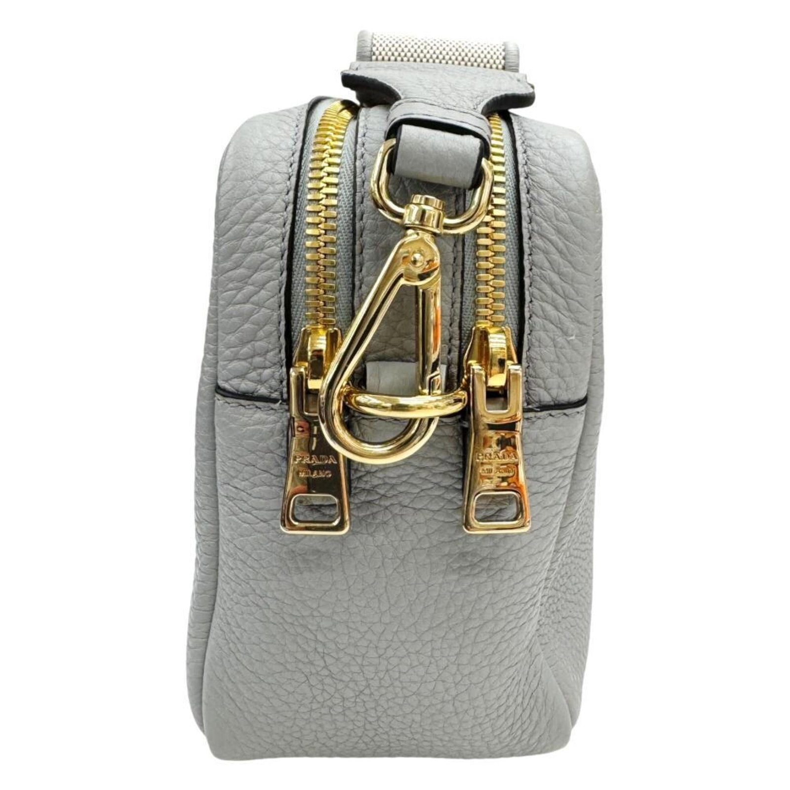 Leather Shoulder Bag Prada - 4
