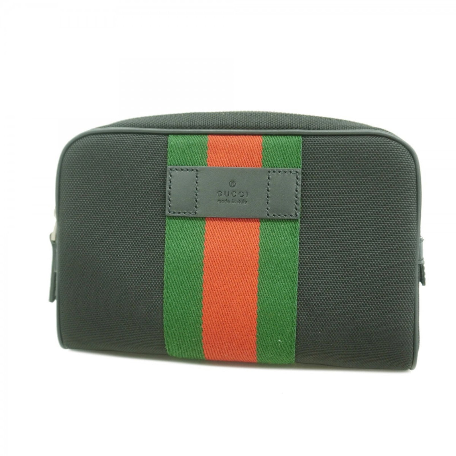 Canvas sling bag by Gucci: Canvas sling bag by Gucci Canvas sling bag by Gucci, made from high-quality canvas material in black with silver hardware. This versatile and stylish bag features a sleek design with a few traces of u