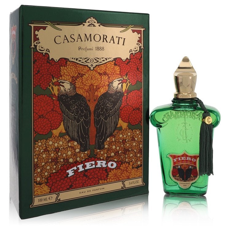 Fiero Cologne By Xerjoff Eau De Parfum Spray: Fiero Cologne By Xerjoff Eau De Parfum Spray Xerjoff's Fiero Cologne Eau De Parfum Spray is a 3.4 oz fragrance for men, featuring the brand's signature cologne scent. This eau de parfum spray