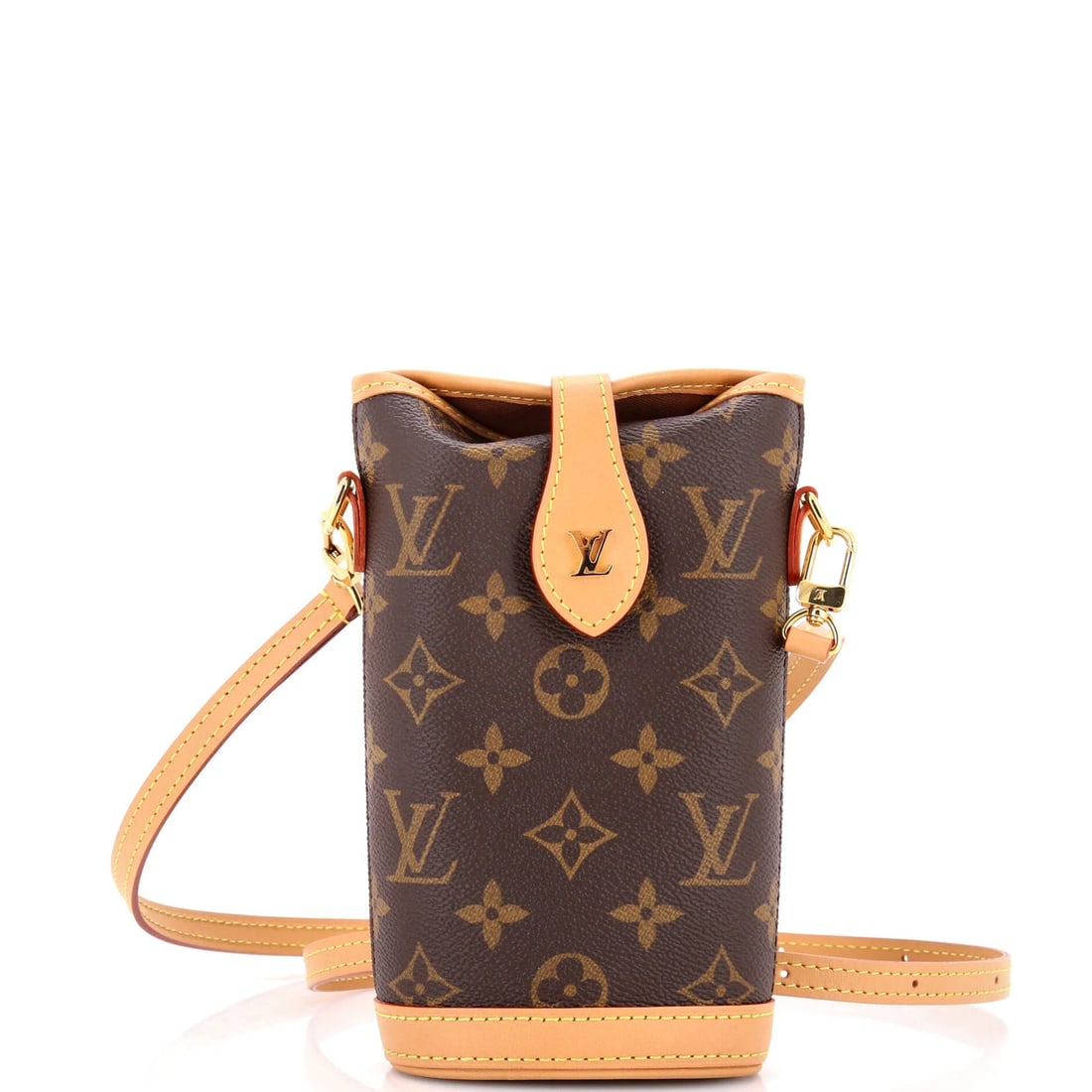 Vuitton Canvas Monogram Pouch Fold Me Louis: Vuitton Canvas Monogram Pouch Fold Me Louis This Louis Vuitton Fold Me Pouch Monogram Canvas Exterior Brown Cross Body Bag features a classic design with minor scuffs and creases on the exterior, givi