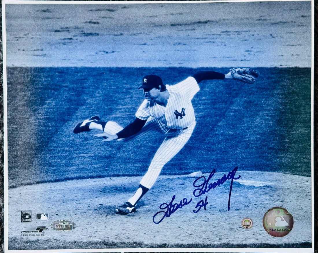 Goose Gossage Autographed 8x10 Baseball Photo (Steiner) (1 of 2)