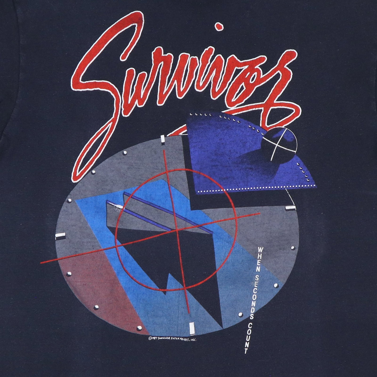 Survivor when seconds count shirt - 3