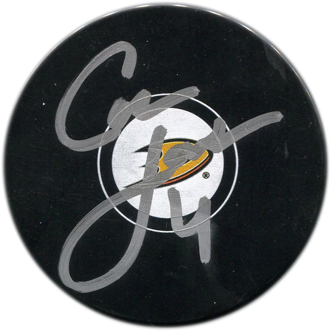 Cam Fowler Autographed Anaheim Ducks Puck: Cam Fowler Autographed Anaheim Ducks Puck Item Specifics: Signed in silver sharpie across the front of the puck Item is authenticated by Rich Altman's and will be accompanied with a COA from .