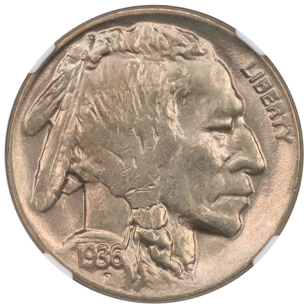 1936-D 5C NGC MS65 - 3