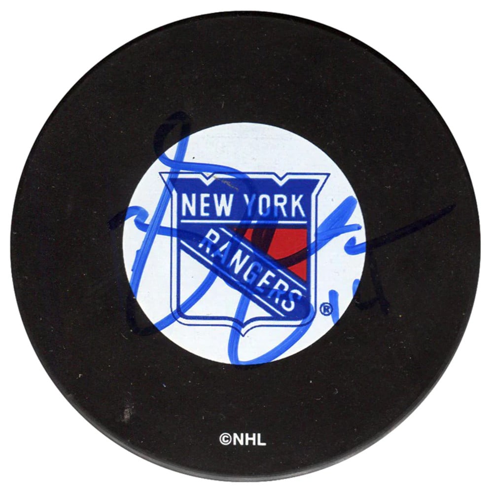 Autographed New York Rangers Puck by Brendan Shanahan JSA (1 of 2)