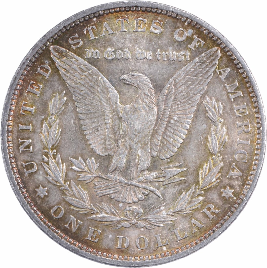Morgan silver dollar 1878 7TF reverse 1879 AU - 2