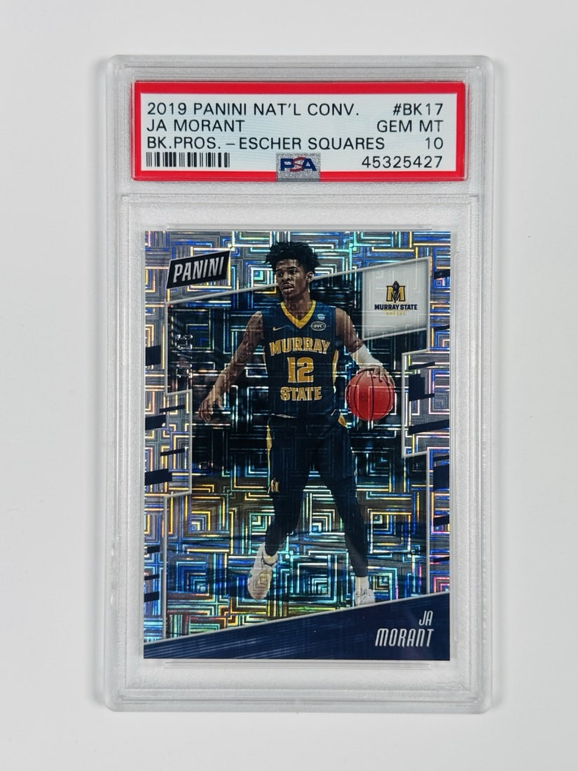 2019 NATIONAL CONVENTION JA MORANT ESCHER SQUARES/ 25 PSA 10 (1 of 2)