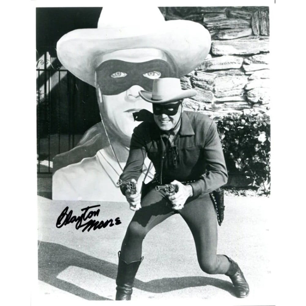 Clayton Moore Autographed 8x10 Photo (1 of 1)
