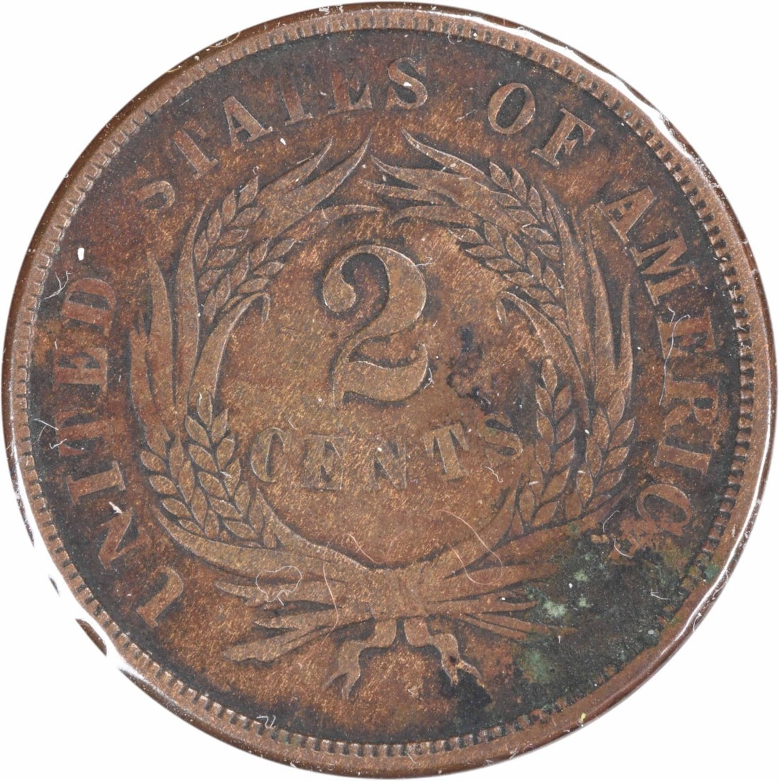 Two Cent Piece 1867 DDO FS 101 VF Uncertified - 2