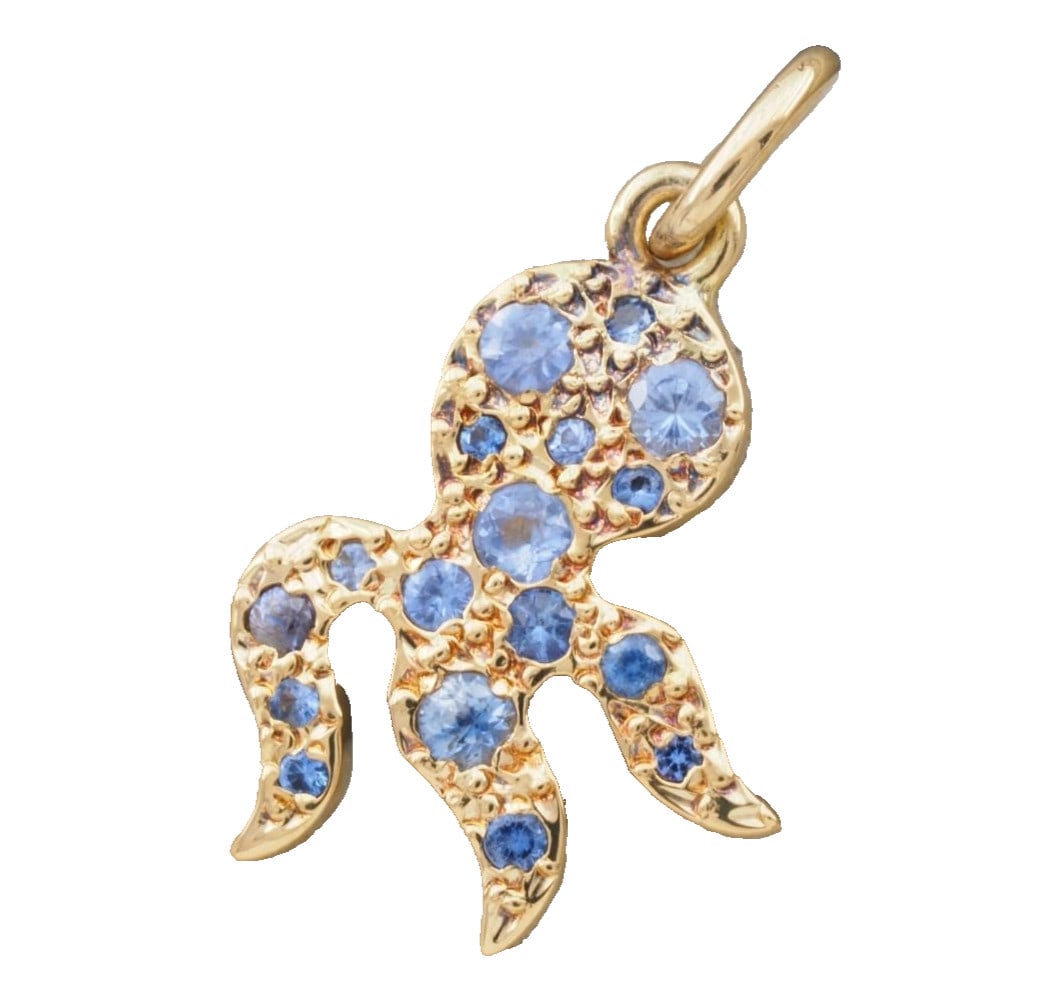 Pomellato DoDo Octopus Sapphire 18k Yellow Gold Pendant Necklace Charm Animal: Pomellato DoDo Octopus Sapphire 18k Yellow Gold Pendant Necklace Charm Animal Item Specifics: Pendant Shape: Octopus Main Stone Creation: Natural Occasion: Anniversary Birthday Christening Christmas C