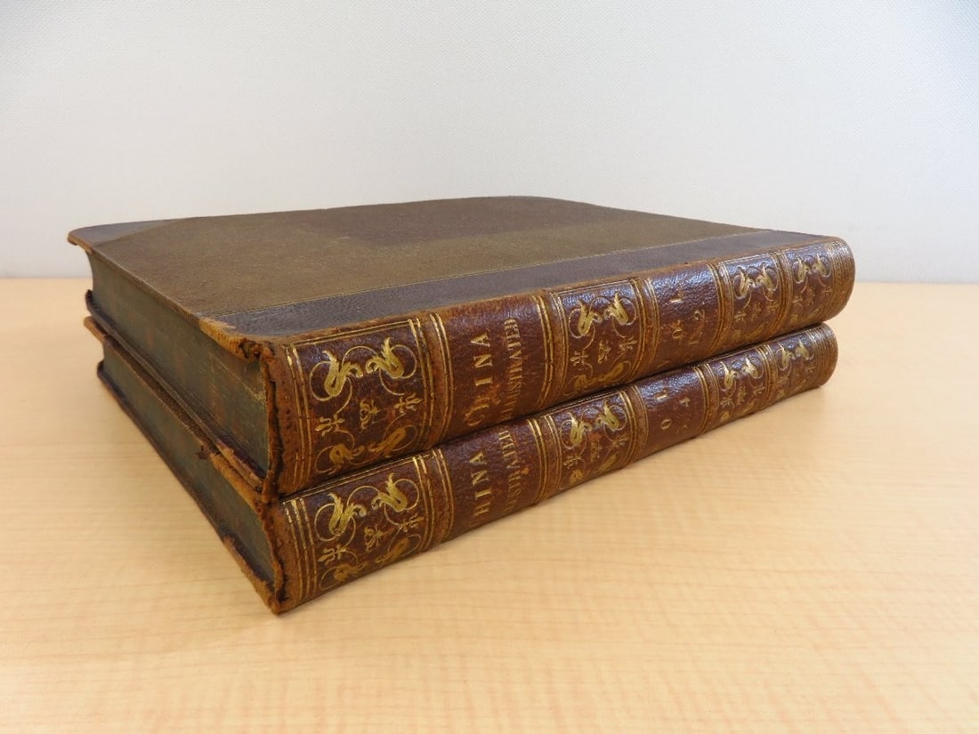 Complete First Edition Thomas Allom China 124 Plates Views Architecture (1 of 10)