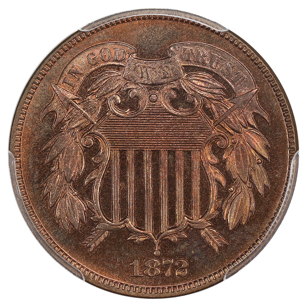PCGS Proof 65 RD ex D L Hansen - 3