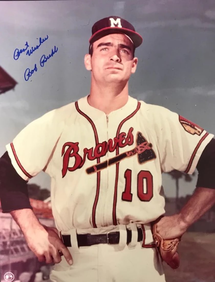 Bob Buhl Autographed 8x10 Baseball Photo (1 of 1)