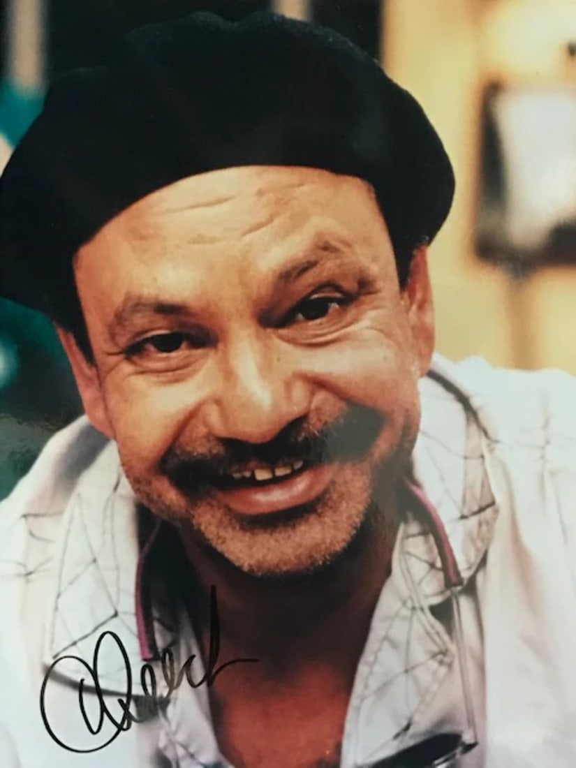 Marin Cheech Autographed 8x10 Celebrity Photo: Marin Cheech Autographed 8x10 Celebrity Photo Cheech Marin's sharpie signature adds a touch of authenticity to this rare 8x10 celebrity photo. The black ink marks across the front of the image provide