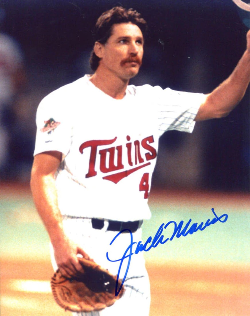 Jack Morris Autographed 8x10 Baseball Photo (1 of 1)
