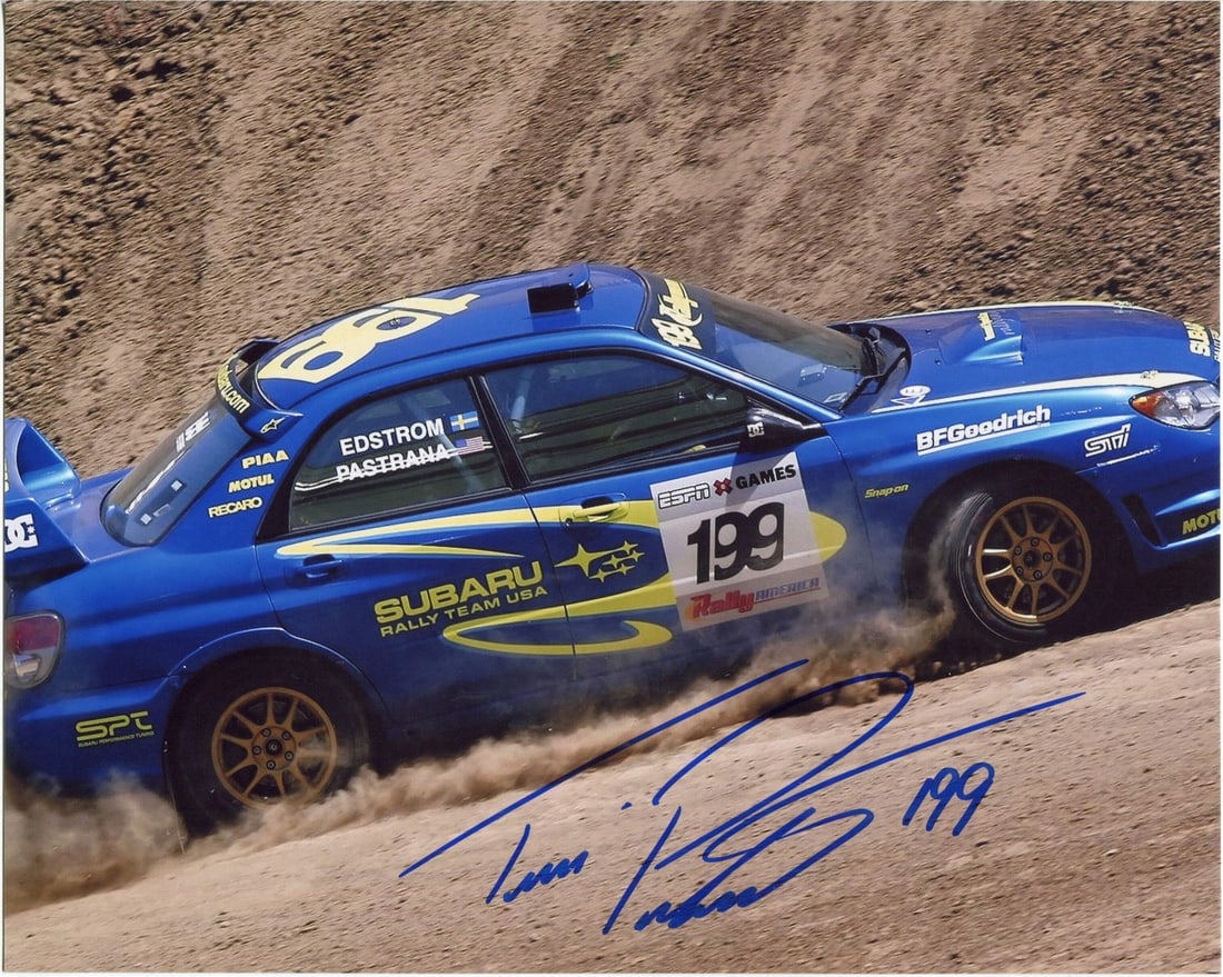Travis Pastrana Autographed 8x10 Photo: Travis Pastrana Autographed 8x10 Photo Travis Pastrana's 8x10 photo bears his signature, making it a unique collectible for fans of the action sports star. Packed and shipped from Dania Beach,