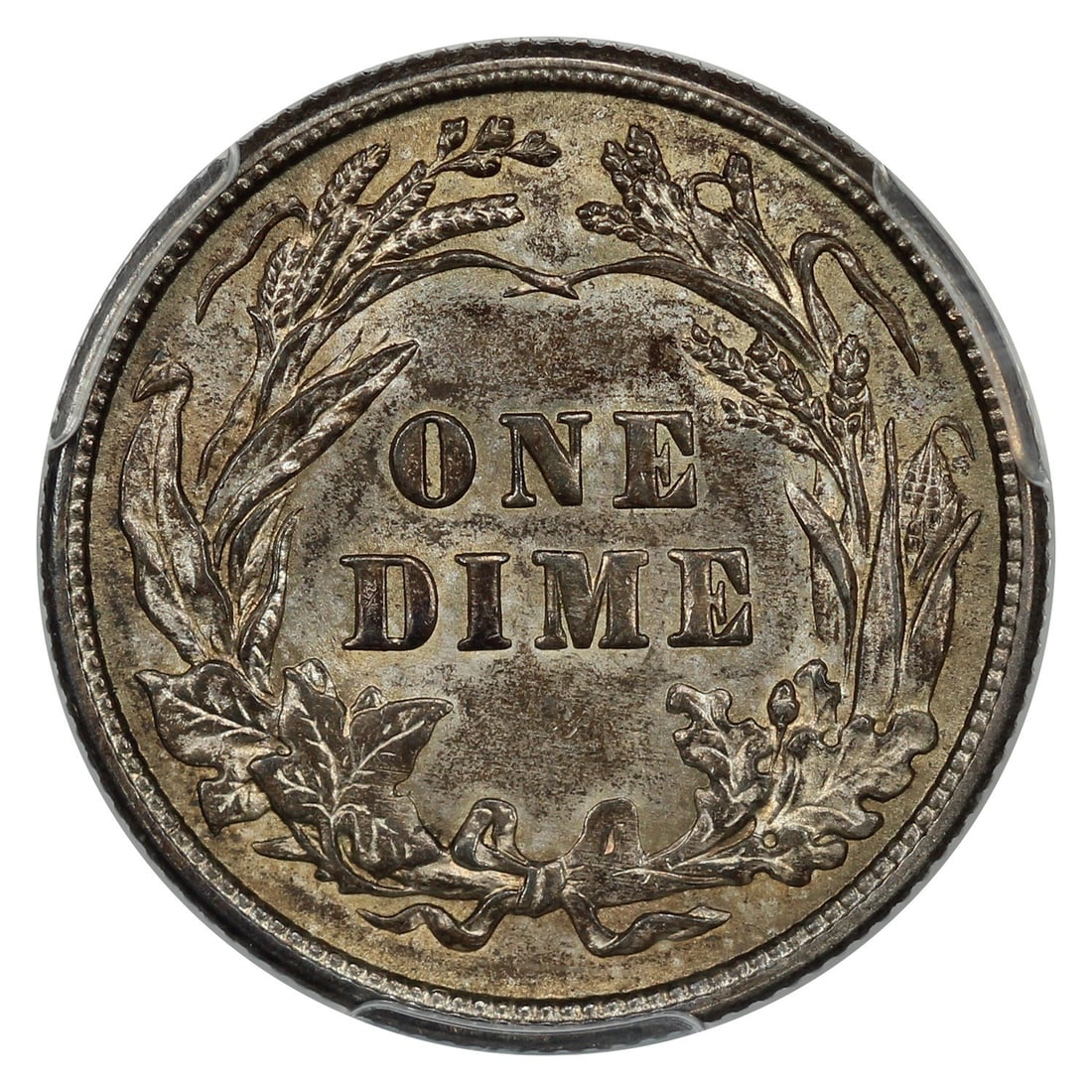 BARBER DIME PCGS MS62 10C - 4
