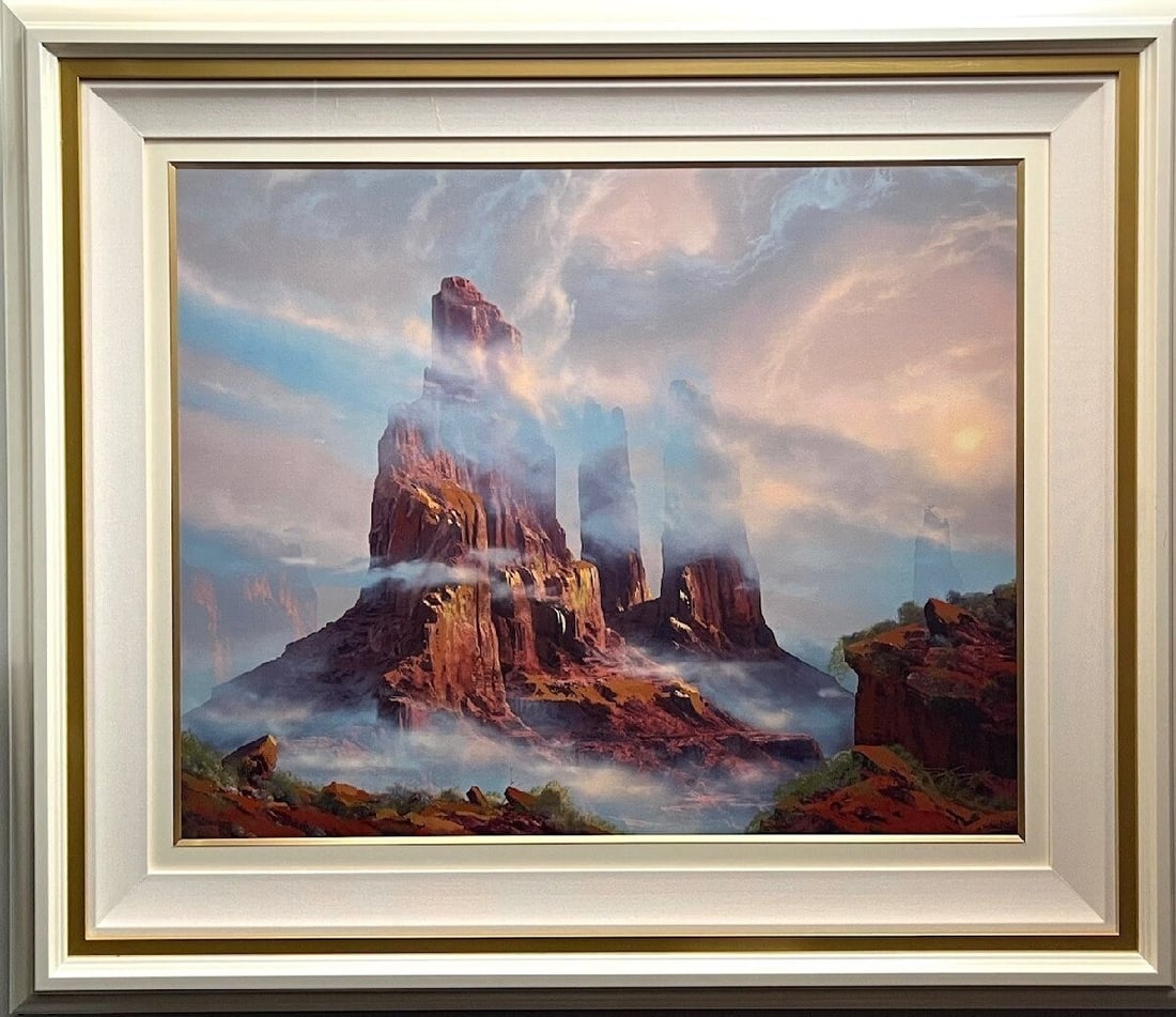 Limited Edition Serigraph on Canvas of Glory by Dale Terbush Art: Limited Edition Serigraph on Canvas of Glory by Dale Terbush Art Item Specifics: Type: Painting Original/Licensed Reproduction: Original Signed: Yes Style: Contemporary Art Material: Canvas Features: